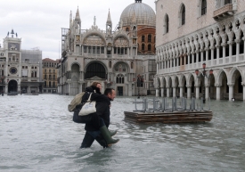 Zatopené Benátky.