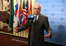 Schválí Moskva rezoluci proti sobě? Ruský ambasador v OSN Čurki