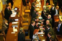 Schůze sněmovny - ilustrační foto