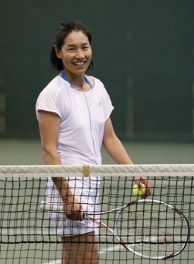 Japonská tenistka Kimiko Dateová.