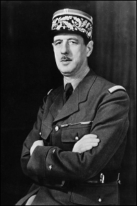 Charles de Gaulle. První prezident páté francouzské republiky.