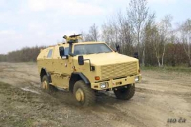 Obrněn&eacute; vozy Dingo, kter&eacute; arm&aacute;da koupila do Afgh&aacute;nist&aacute;nu.