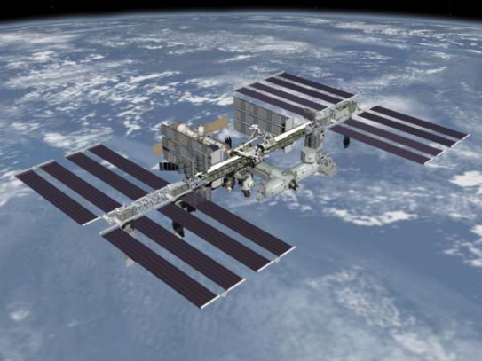 Takto by měla ISS vypadat po svém plánovaném dokončení v roce 2010.