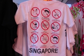 V Singapuru se leccos nesmí.