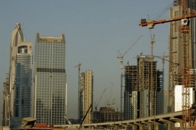 Stavby moderních budov v Dubaji budou možná pozastaveny