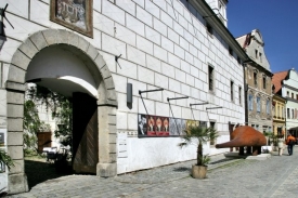 Egon Schiele centrum sídlí v centru Českého Krumlova.