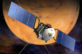 Evropská sonda Mars Express studuje rudou planetu.