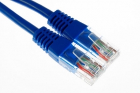Ethernetový kabel pro připojení k internetu