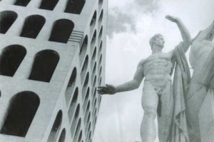 Fašistická architektura v Římě.