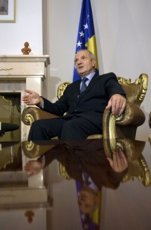 Kosovský prezident Fatmir Sejdiu.
