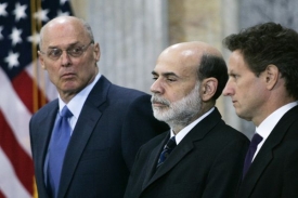 Zprava: Timothy Geithner, Ben Bernanke a Henry Paulson