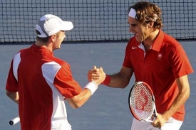 Švýcaři Roger Federer a Stanislas Wawrinka vyhráli olympijskou čtyřhru