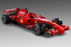 Nový monopost Ferrari pro sezonu 2008.