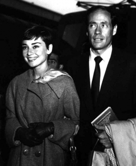 Mel Ferrer s Audrey Hepburnovou.