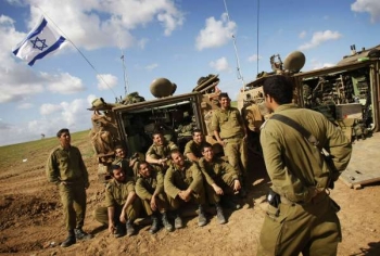 Izraelští vojáci po návratu z nasazení v severní Gaze.