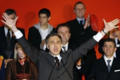 Dosavadní prezident a volební favorit Filip Vujanović.