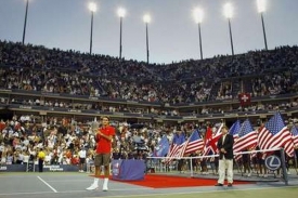 US Open 2008 a vítezný Federer.