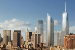 Takto by panorama New Yorku mělo vypadat okolo roku 2012.