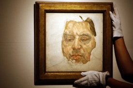 Freudův portrét Francise Bacona.