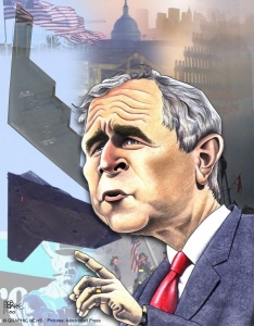 George W. Bush a jeho roky v Bílém domě.