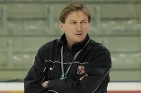 Kouč hokejových reprezentantů Alois Hadamczik.