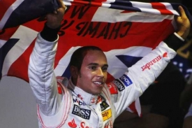 Britský pilot Lewis Hamilton, šampion formule 1.