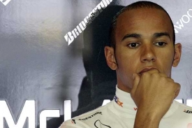Lewis Hamilton, britský pilot stáje McLaren.