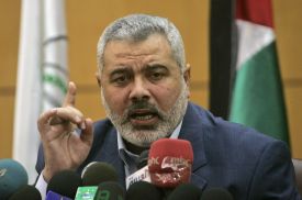 Ismaíl Haníja předseda vlády Hamasu