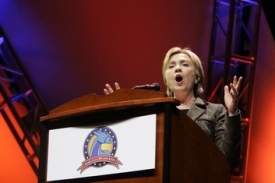 Hillary Clintonová v Richmondu.