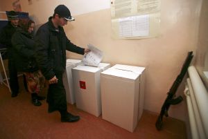 Moskvané hlasují v nedělních volbách