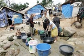 Uprchlický tábor Hmongů v Thajsku, červen 2007