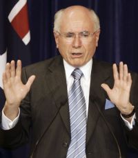 Bývalý australský premiér Howard