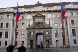 Vstupní brána na Pražský hrad