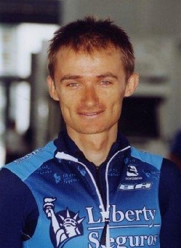 Český cyklista Jan Hruška