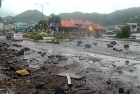 Hurikán způsobil spoušť v Dominikánské republice