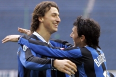 Zlatan Ibrahimovič se takhle raduje pouze v Interu, reprezentovat Švédsko se mu nechce