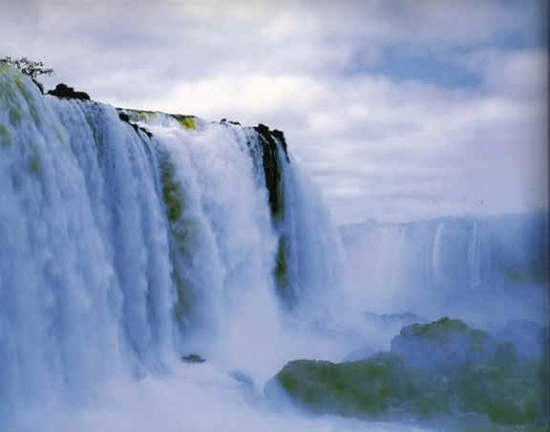Hřmící vodopády Iguazú.