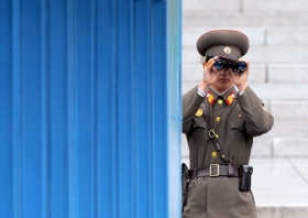 Severokorejský voják. Ilustrační foto.