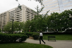 Budova Mezinárodního měnového fondu.