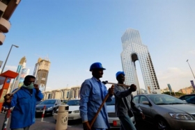 Indičtí dělníci jsou jen jednou z mnoha barev mezinárodní Dubaje.