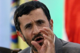 Íránský prezident Ahmadínežád.