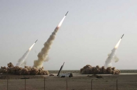 Středeční zkušební testy íránských raket.