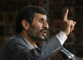 Útočný íránský prezident Ahmadínežád: USA jsou na konci... 11.6.2008.