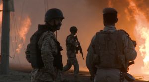 Američtí vojáci zasahují u bombového útoku