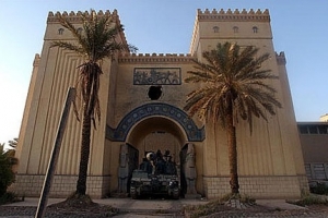 Bagdádské muzeum po invazi v roce 2003.