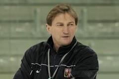 Trenér české hokejové reprezentace Alois Hadamczik