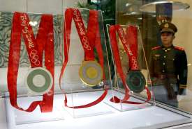Olympijské medaile, které se možná nebudou rozdávat.