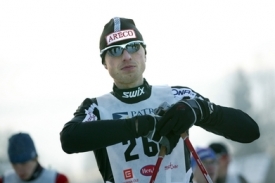 Běžec na lyžích Stanislav Řezáč.