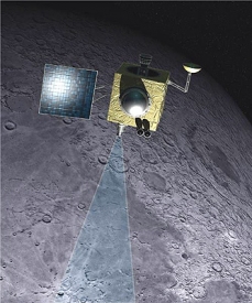 Sonda je vybavena spetrkometry pro analýzu měsíčního povrchu.