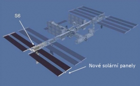 Hlavním úkolem posádky bude instalace solárních panelů na ISS.